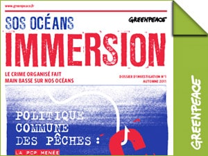 Immersion: dénoncer le pillage des océans