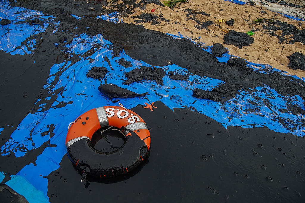 La mer Rouge menacée par une marée noire