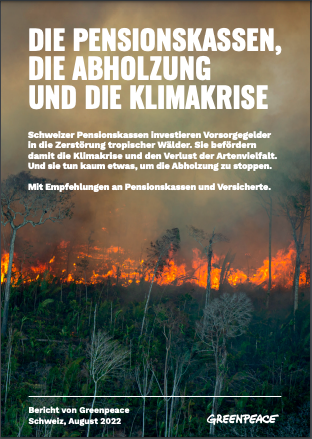 Die Pensionskassen, die Abholzung und die Klimakrise